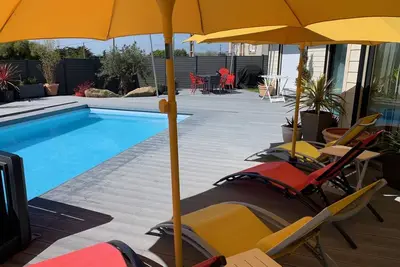 Image de Villa Plain Pied' Av Heated pool & Sauna 300 m from the sea