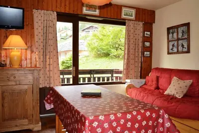 Image de Appart chaleureux 6 pers, 300m pistes, cheminée, parking - Le Grand-Bornand