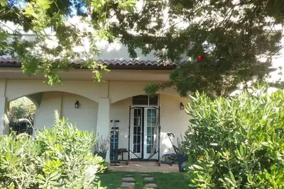 Private villa with 4000 square meters of greenery and swimming pool