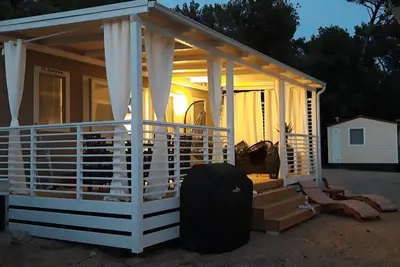 Image de Beautiful beach, beautiful and spacious terrace, Marina, Fun park Mirnovec