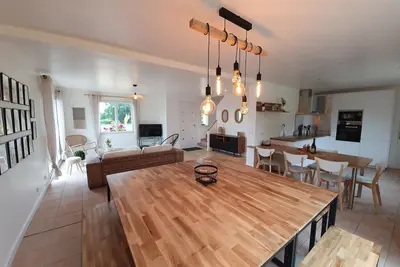 Image de Maison 15 personnes en campagne à 10 km des plages