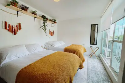 Image de 2 Bed in the heart of Cholula with views to the Pyramid and the