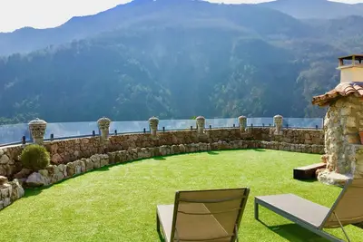 Image de Villa sur toit (Penthouse) avec vue mer proche des plages de Menton et Monaco