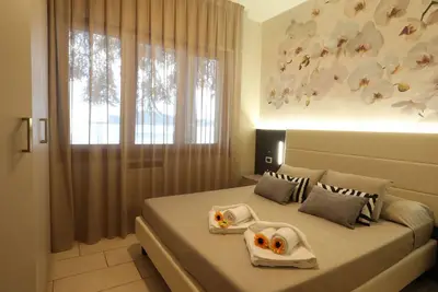 Three-room Apartment Sun - with lake view directly on the beach