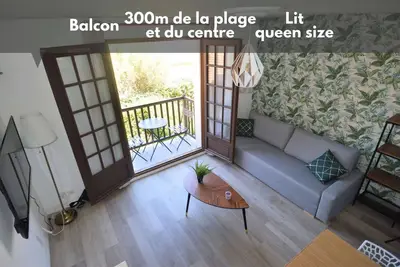 Image de Appt duplex - proche de la plage avec balcon