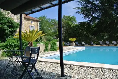 Image de Demeure de Pradas Cornillon Goudargues Vallée de la Cèze
