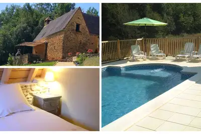 Image de Authentique petite maison périgourdine avec piscine au sel aux portes de Sarlat