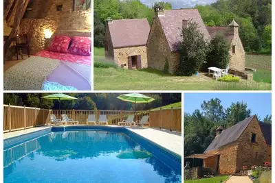 Image de New: Estate made up of 3 cottages with private swimming pool at the gates of Sarlat
