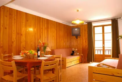 Image de Grand appartement confortable à 3 mn des pistes et centre village