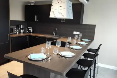 Image de ★★★ Delarnor - Duplex contemporain traversant proche Spa ★★★