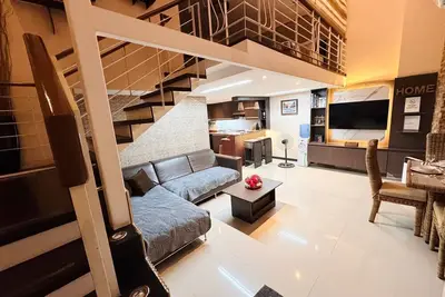 Résidences Super Loft Cebu avec vue sur la mer