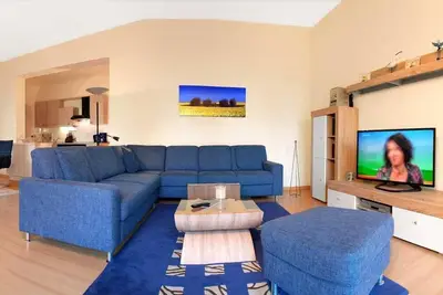 Image de App. DĂĽnenblick - Spacious ground floor apartment with great sea views!
