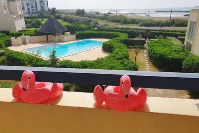 Image de Joli T2 piscine vue mer Cap d'Agde