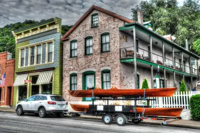 Image de Appartement + Suite | Blue Door Inn, Mississippi River, district historique national