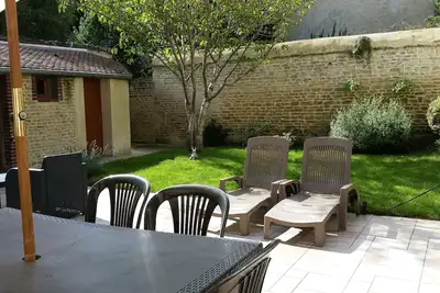 Image de Maison spacieuse à 300 m de la mer. Jardin abrité