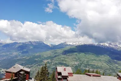 Image de Appartement 10 personnes avec un balcon avec vue mont blanc