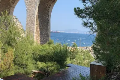 Image de Côte bleu à 200 mètres de la mer, superbe vue, jacuzzi