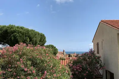 Image de T2 50m2 vue baie de collioure