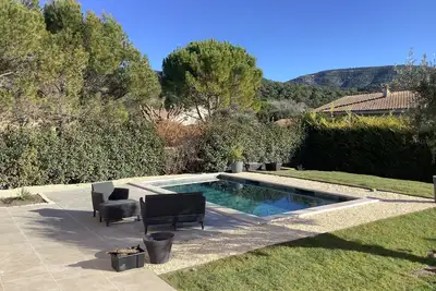 Image de La Marinette, maison idéalement située à Saumane de vaucluse