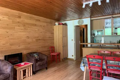 Image de 2 Pièces 6 personnes, Sud, balcon direct sur pistes