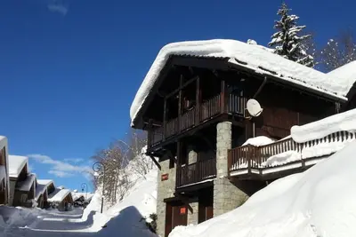 Image de Chalet Fegguese is a delightful, wood-and stone-built Savoyard chalet,