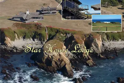 Star House Lodge - Ocean Front Timbered Lodge
