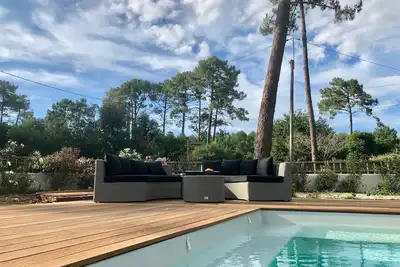 Maison de charme avec jacuzzi et piscine chauffée sur la presqu'île