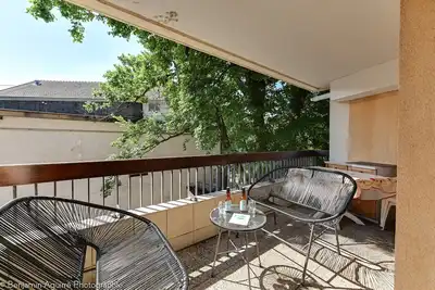 Image de 🎖 Le Vassé - Appartement 2 Chambres avec terrasse - zone piétonne