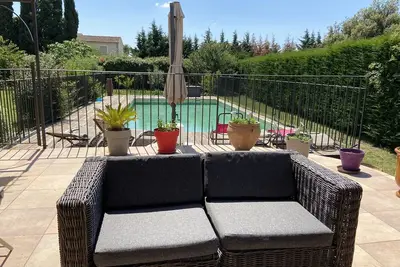 Image de Pretty villa with pool 5 bedrooms and 3 bathrooms near chateauneuf du pape