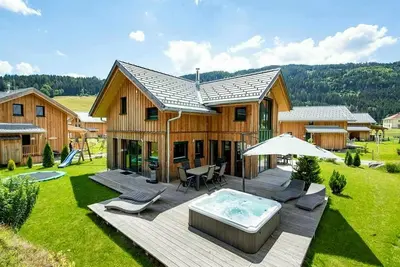 Image de Wellness chalet Bell a Mur with outdoor sauna & view of the Kreischberg ski area
