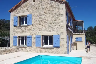 Image de Gîte de 4 personnes rez de chaussée de notre maison dans la montagne Ardéchoise