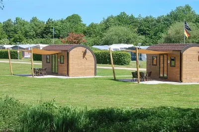 Image de Superbe maison à Süsel avec vue sur le.
