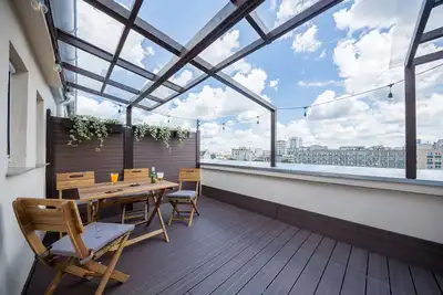 Image de One bedroom apartment with large terrace - Central, Stylish, Newly Renovated