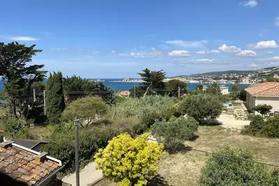 Image de Jolie maison vue mer à l'étage à 700m de la plage de la gorguette