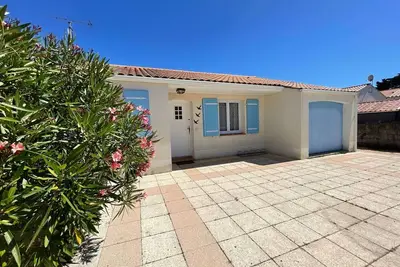 Image de Maison récente 4 pièces près de l'océan, terrain clos, terrasse, barbecue, 8 couchages, ménage inclus