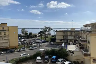 Image de Bel appartement T1 avec vue dégagée, loggia, ascenseur et wifi à Balaruc-les-Bains