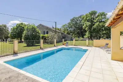 Image de Belle maison de vacances privée avec climatisation, Wifi, piscine privée, Tv, terrasse et parking