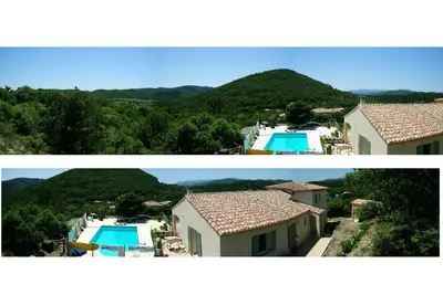 Image de Villa, 200m², 14/16 pers, près Anduze, piscine + maisonnette T1 en sus