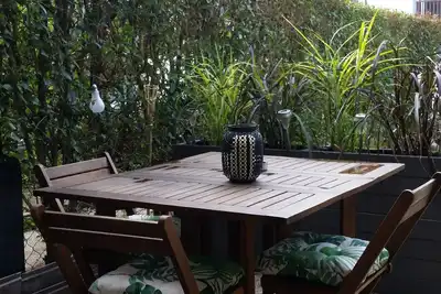Image de F2 wifi, terrasse sud, jardin clos, à 300m la mer