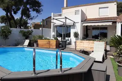 Image de Maison individuelle, piscine et Spa privée, calme, à côté de Cassis et La Ciotat
