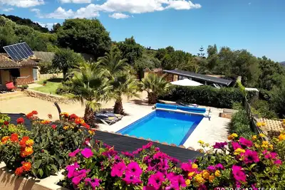 Image de Finca naturiste Mallorca, environ 2 personnes, grande terrasse, fant. vue, piscine