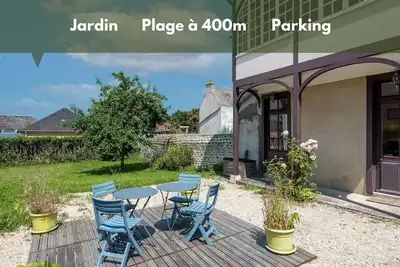 Image de Maison avec beau jardin - Centre ville Arromanches