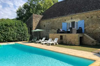 Image de Propriété de charme 4* avec grande piscine privative chauffée