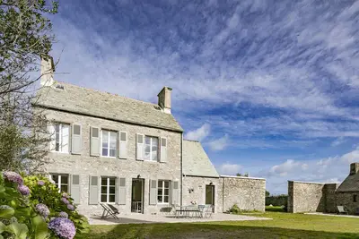Cotentin maison de charme vue sur mer Saint Germain des Vaux