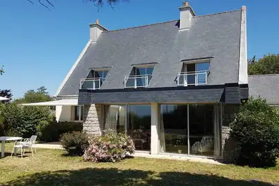 Image de Villa dans le Pouldu sur la plage des Grands Sables près de Pont Aven