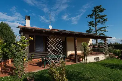Image de Belle villa à Colle Val Elsa, centre Toscane, piscine privée, jardin, Wi-Fi, 6 pers
