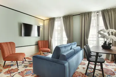 Image de A Refined One-Bedroom with Services in Le Marais
