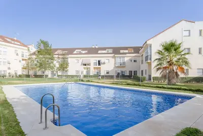Image de Spacieux appartement à Villa Gallardo avec A/C, Wi-Fi et piscine partagée