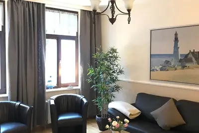 Image de Cozy vacation apartment on the 1st floor of a historic art nouveau villa