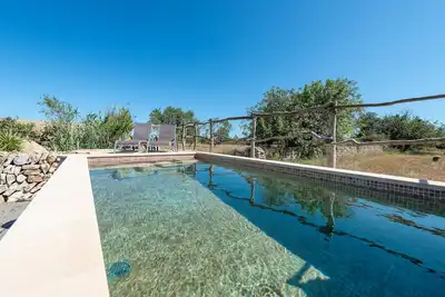 Can Miquel - Well-kept country house with private above ground pool near a paradisaical beach. Free WiFi